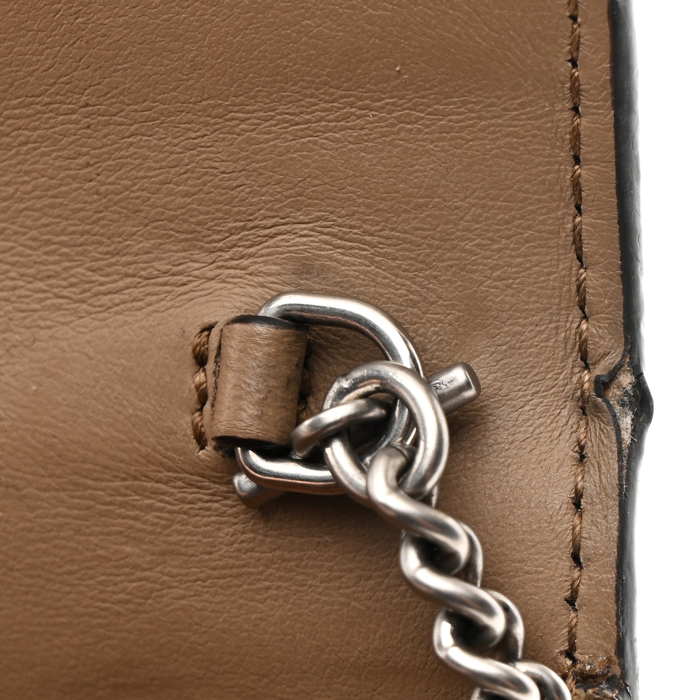 GG Supreme Monogram Super Mini Dionysus Shoulder Bag Taupe