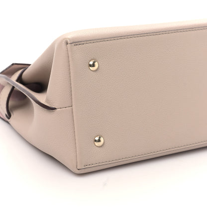 Louis Vuitton Soft Calfskin Lockme Ever MM Greige 7 of 9