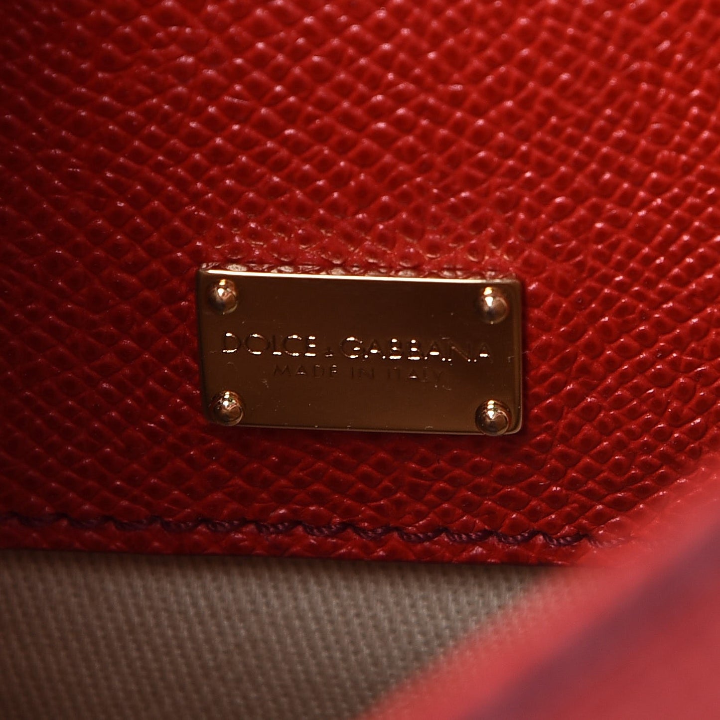 Dauphine Medium Miss Sicily Satchel Red