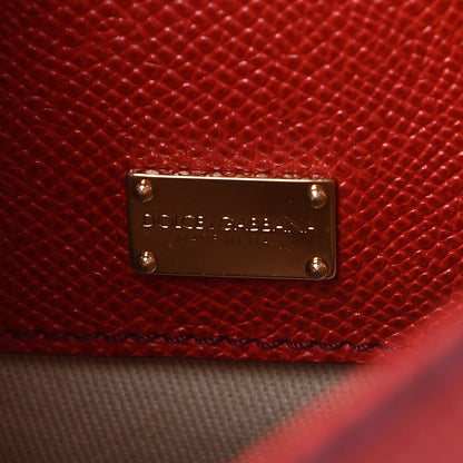 Dolce & Gabbana Dauphine Medium Miss Sicily Satchel Red 7 of 13