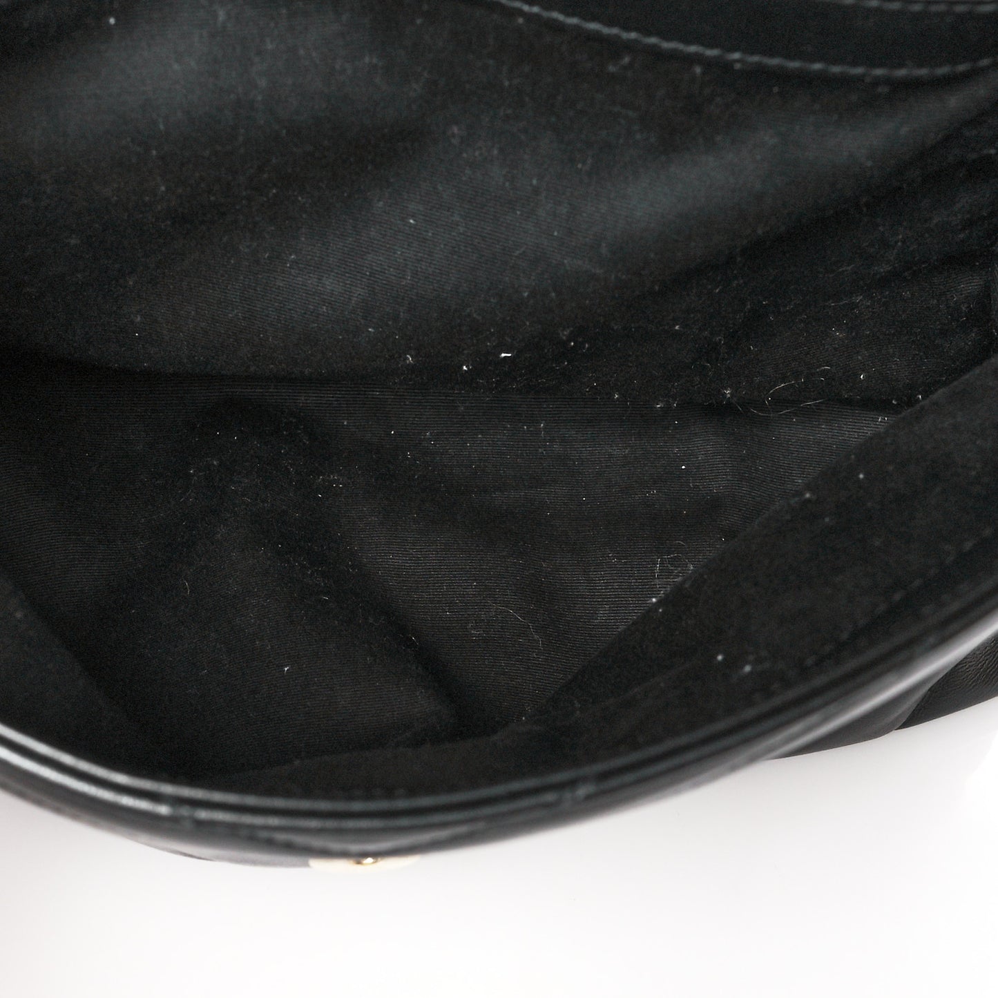 Calfskin Y Quilted Monogram Medium Loulou Chain Satchel Black