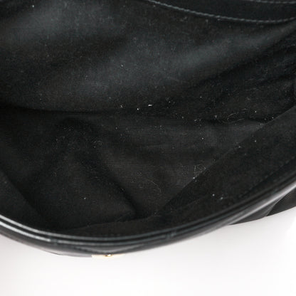 Saint Laurent Calfskin Y Quilted Monogram Medium Loulou Chain Satchel Black 5 of 13