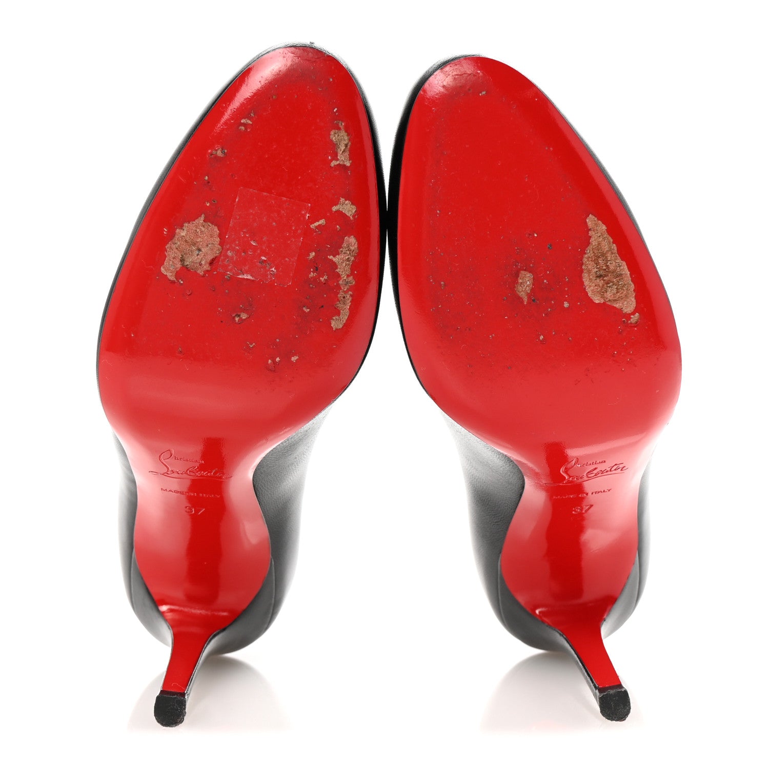 Christian Louboutin Kid Simple 100 Pumps 37 Black 6 of 9