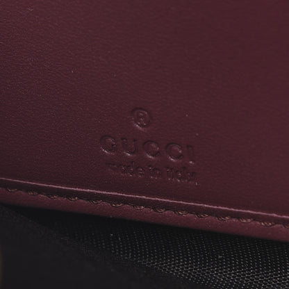 Gucci GG Supreme Monogram Blooms Zip Around Wallet Beige Multicolor Dry Rose 6 of 8