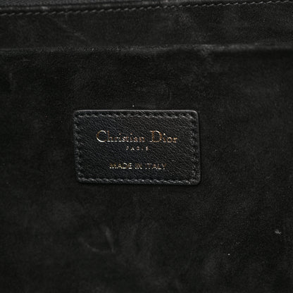 Christian Dior Calfskin Archicannage Medium Essential Tote Black 6 of 12
