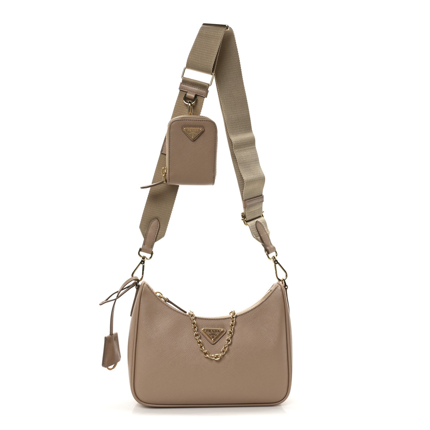 Prada Saffiano Lux Re-Edition 2005 Shoulder Bag Cammeo 1 of 10