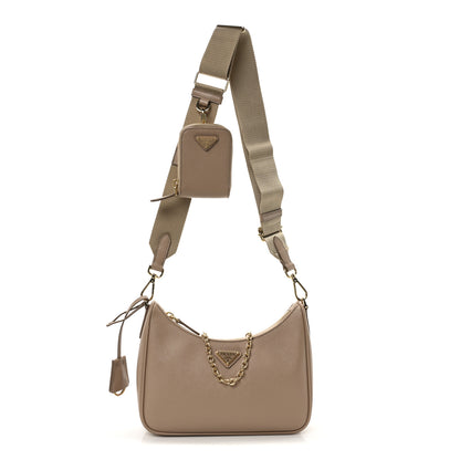 Prada Saffiano Lux Re-Edition 2005 Shoulder Bag Cammeo 1 of 10