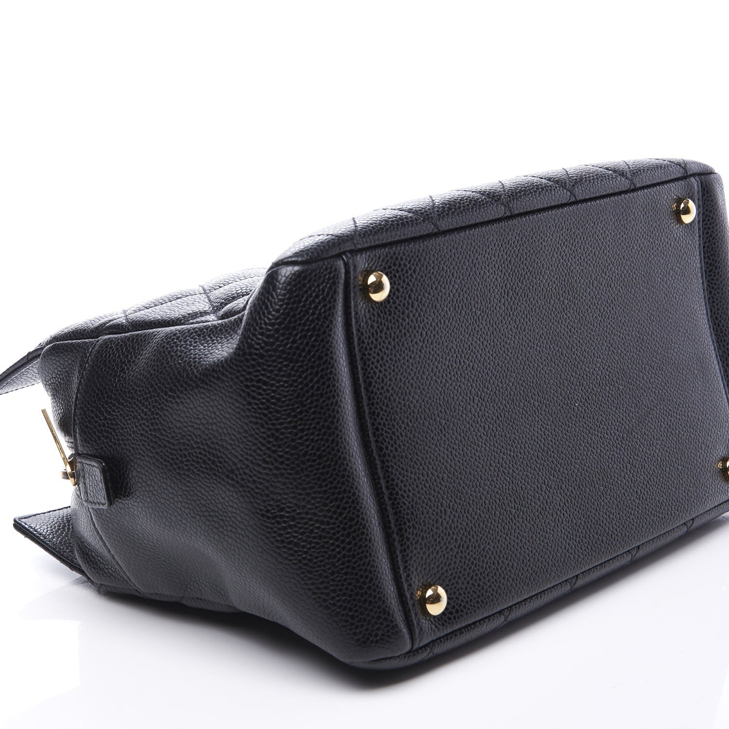 Chanel Caviar Quilted Petit Timeless Tote PTT Black 5 of 9