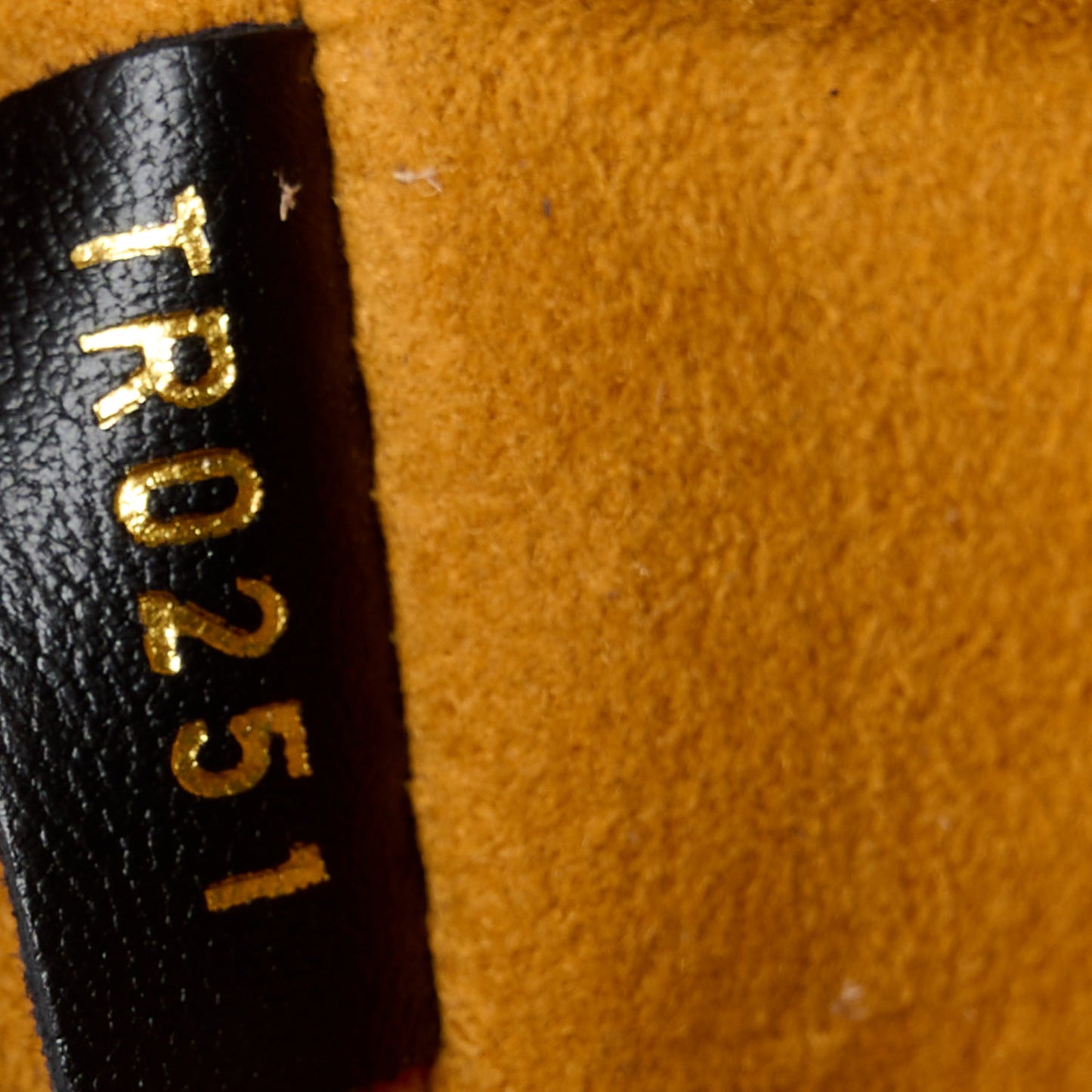 Lambskin Embossed Monogram Coussin MM Black