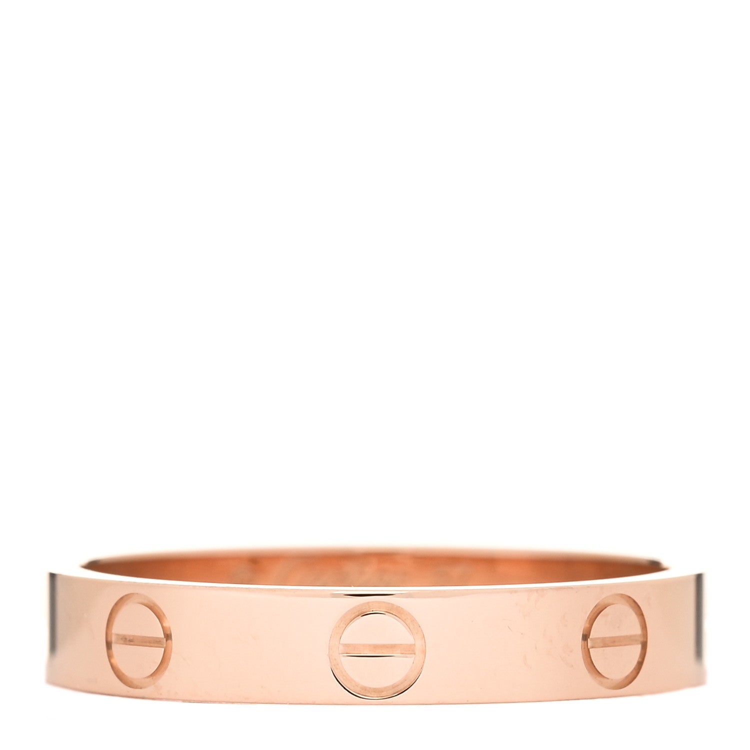 Cartier 18K Pink Gold 3.5mm LOVE Wedding Band Ring 57 8 1 of 5
