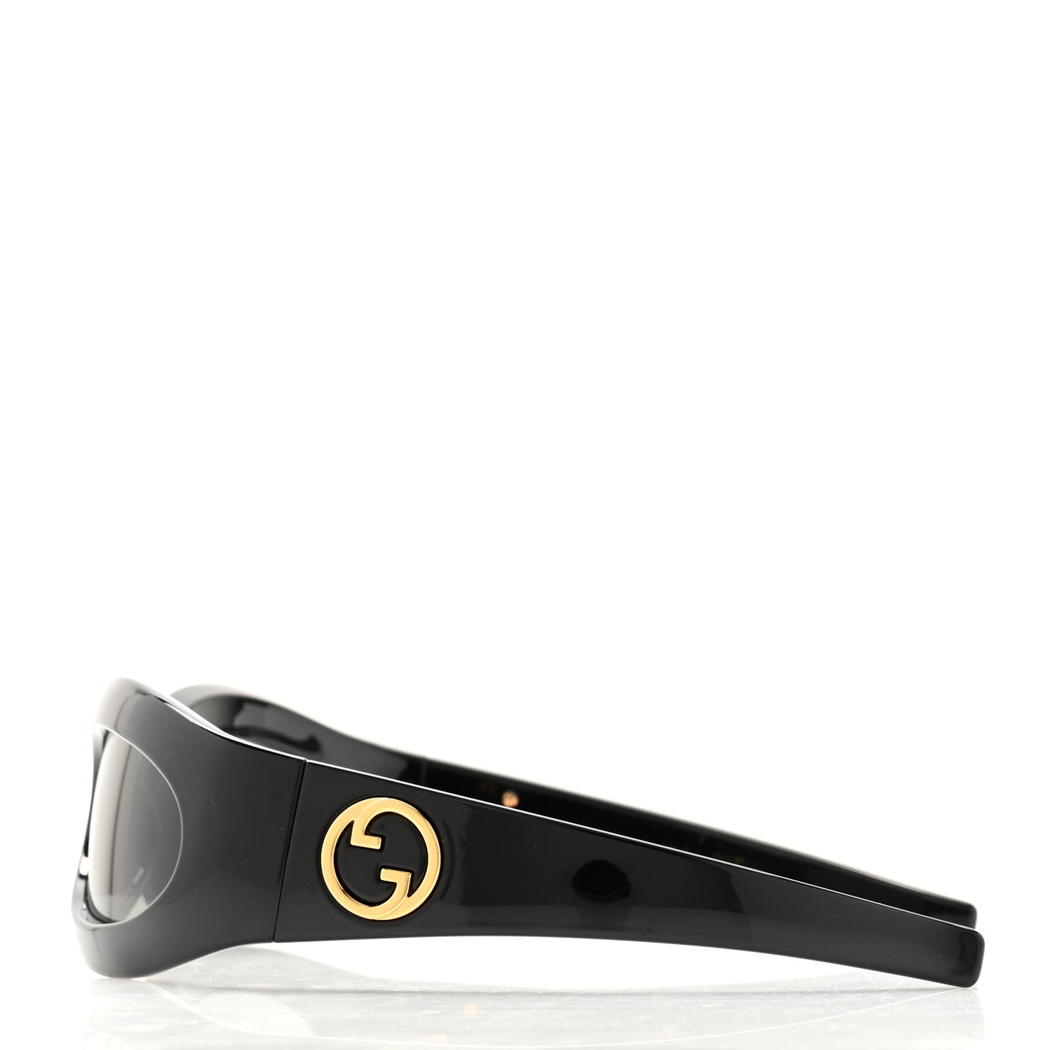 Gucci Acetate Oval Sunglasses GG1247S Black 3 of 8