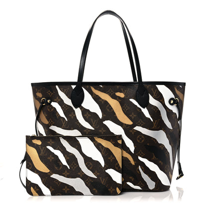 Louis Vuitton X LOL Monogram Neverfull MM Gold Silver 1 of 10