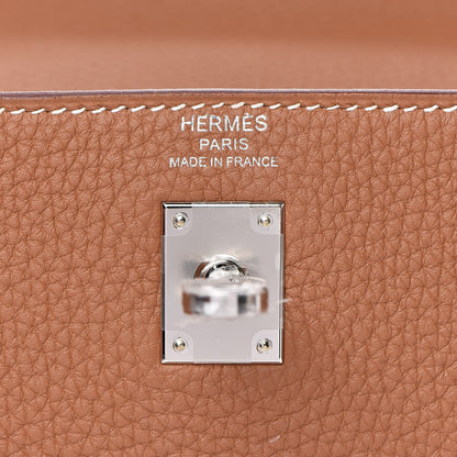 Hermes Togo Kelly Retourne 25 Gold 21 of 36