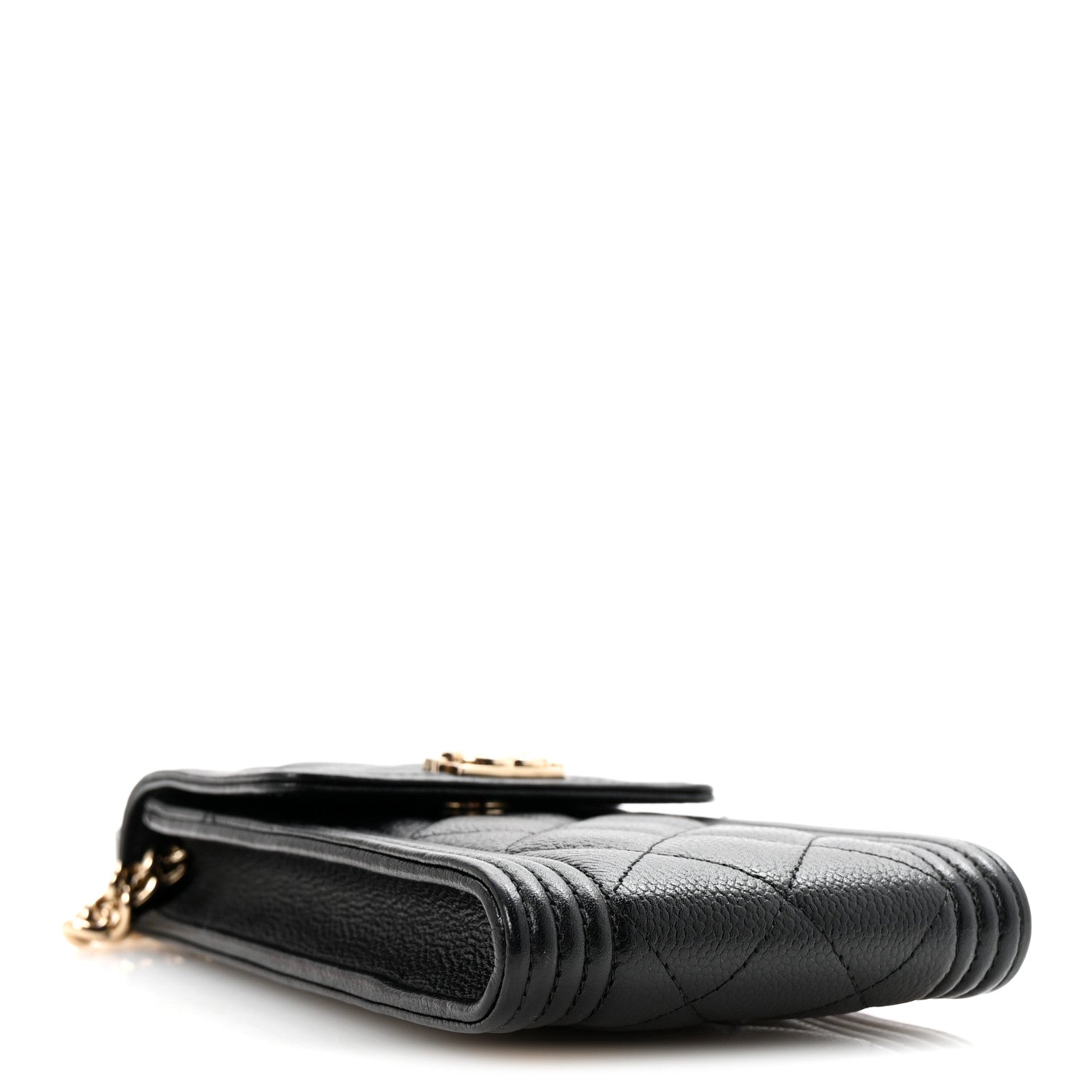Chanel Caviar Quilted Boy Phone Holder Black 4 of 11
