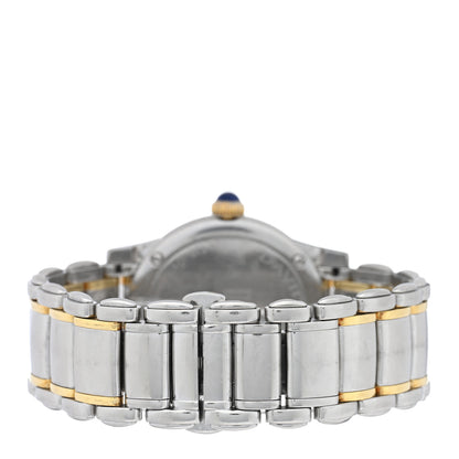 David Yurman Stainless Steel 18K Yellow Gold Diamond Mother of Pearl 38mm Classic Quartz Watch 3 of 4
