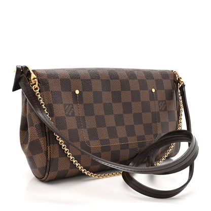 Louis Vuitton Damier Ebene Favorite MM 3 of 12