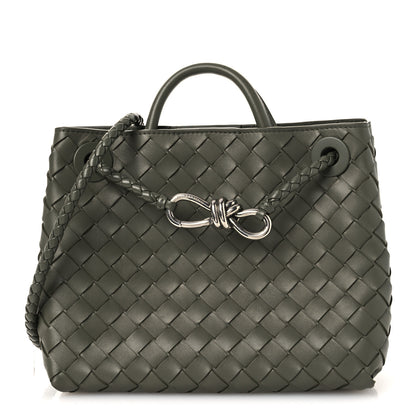 Bottega Veneta Nappa Intrecciato Small Andiamo Shoulder Bag Pickle 1 of 11