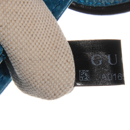 Gucci Dollar Calfskin Small Swing Tote Deep Cobalt 7 of 9
