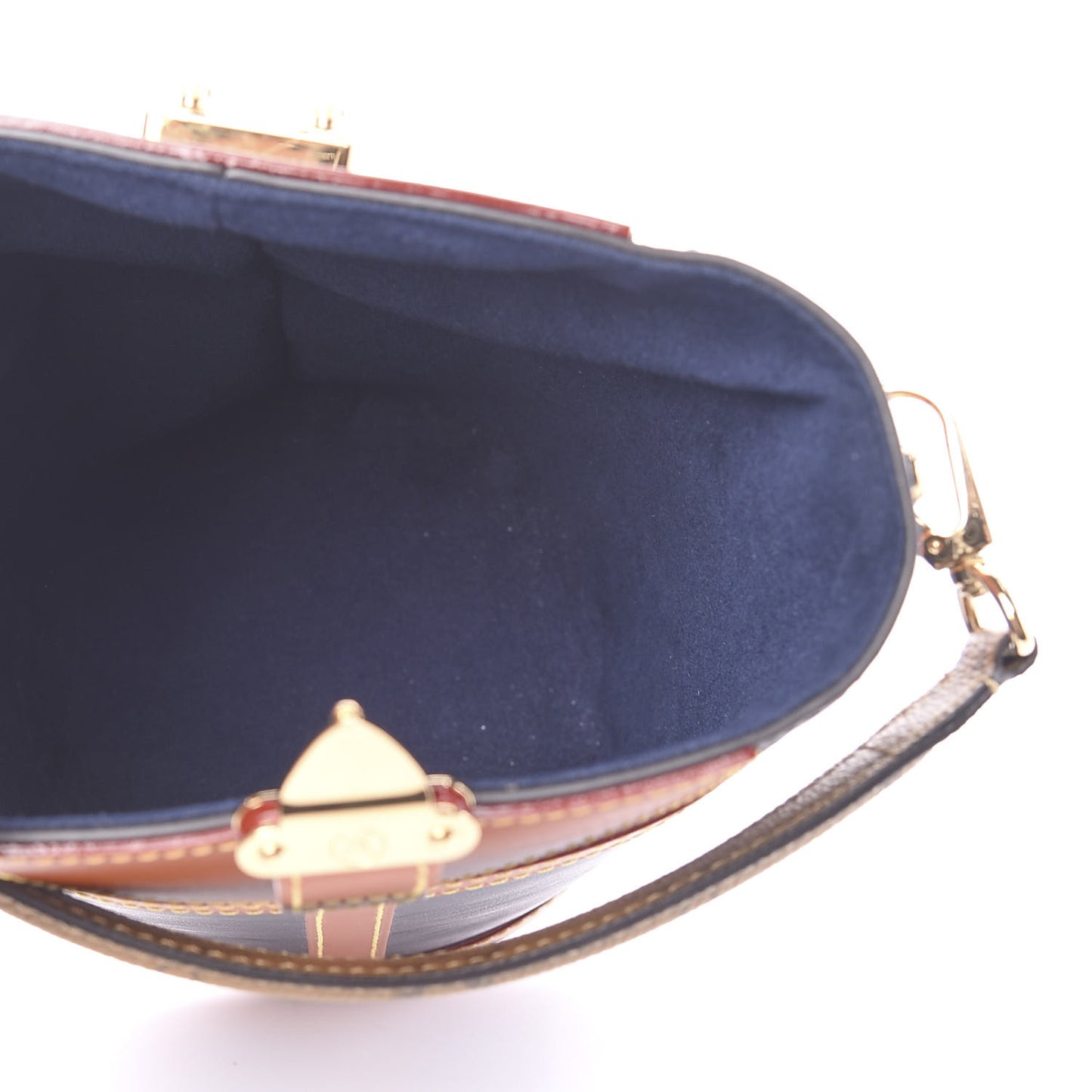 Calfskin Duffle Bag Navy