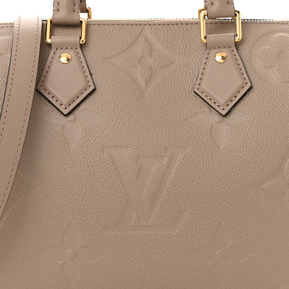 Louis Vuitton Empreinte Monogram Giant Speedy Bandouliere 25 Tourterelle 7 of 9