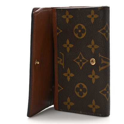 Louis Vuitton Monogram Porte-Monnaie Tresor Wallet 6 of 9