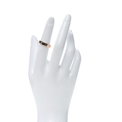 Cartier 18K Pink Gold Diamond 4mm LOVE Wedding Band Ring 52 6 2 of 5