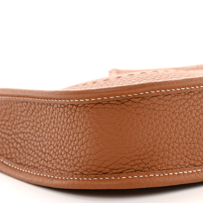 Hermes Taurillon Clemence Evelyne TPM Gold 9 of 11