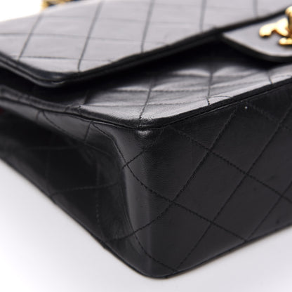 Chanel Lambskin Quilted Medium Double Flap Black 6 of 13