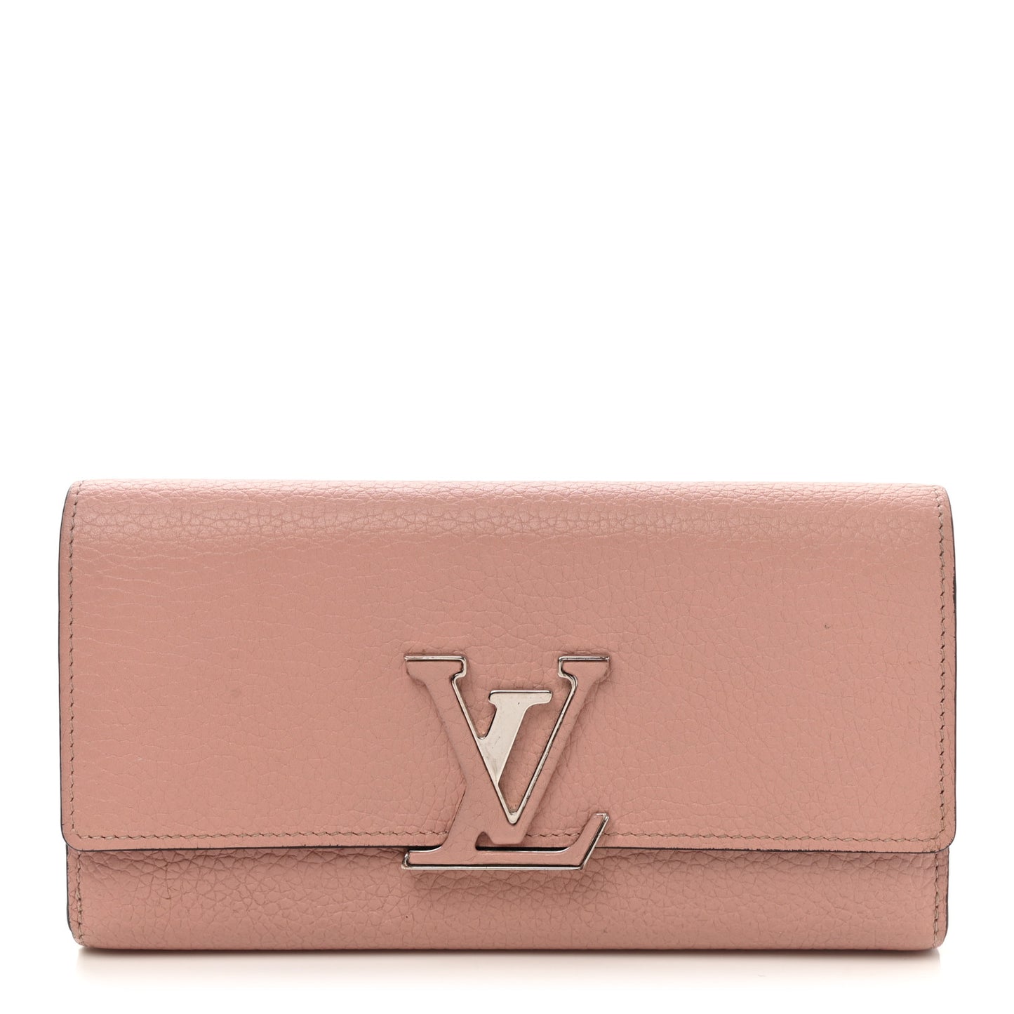 Taurillon Capucines Wallet Magnolia