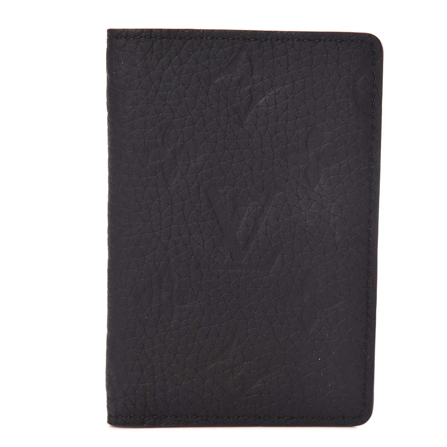 Louis Vuitton Taurillon Monogram Pocket Organizer Black 1 of 7