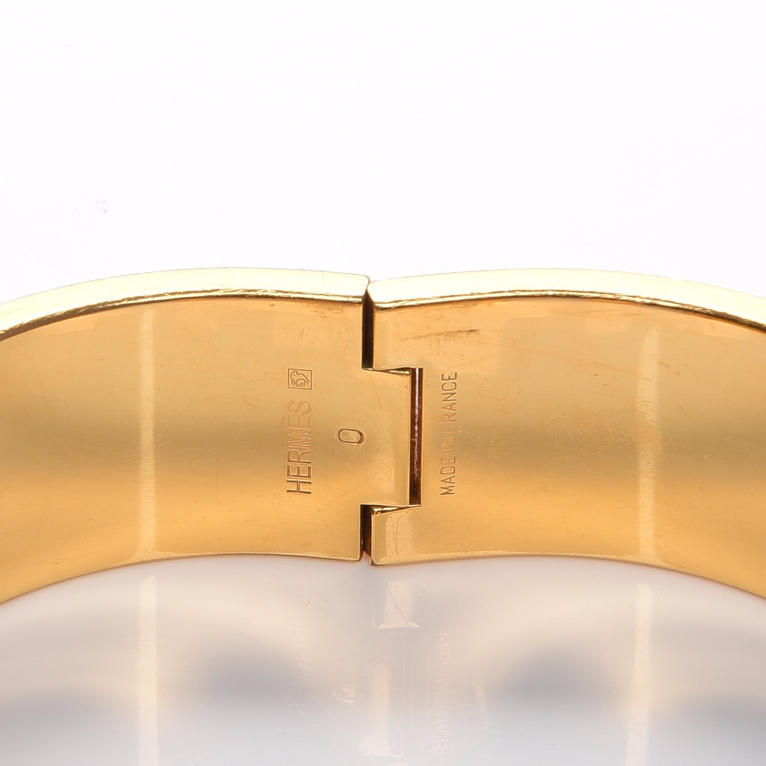 Hermes Enamel Wide Clic Clac H Bracelet PM Muscat 5 of 6