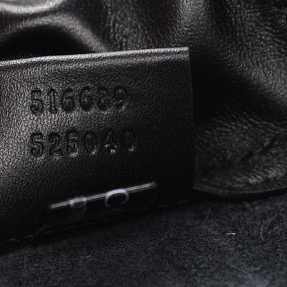 Gucci Calfskin Logo Drawstring Backpack Black 8 of 14