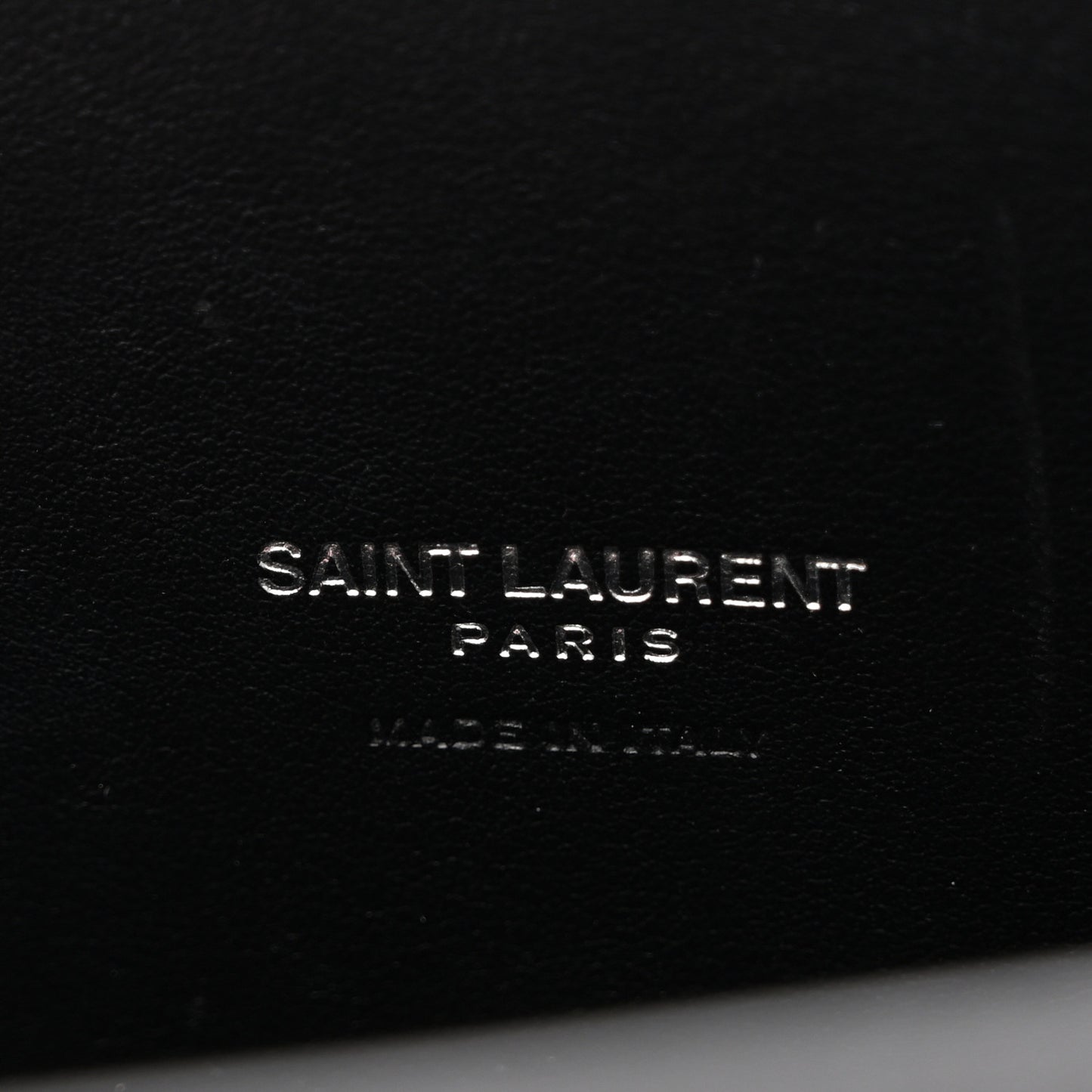 Grained Calfskin Baby Sac De Jour Black