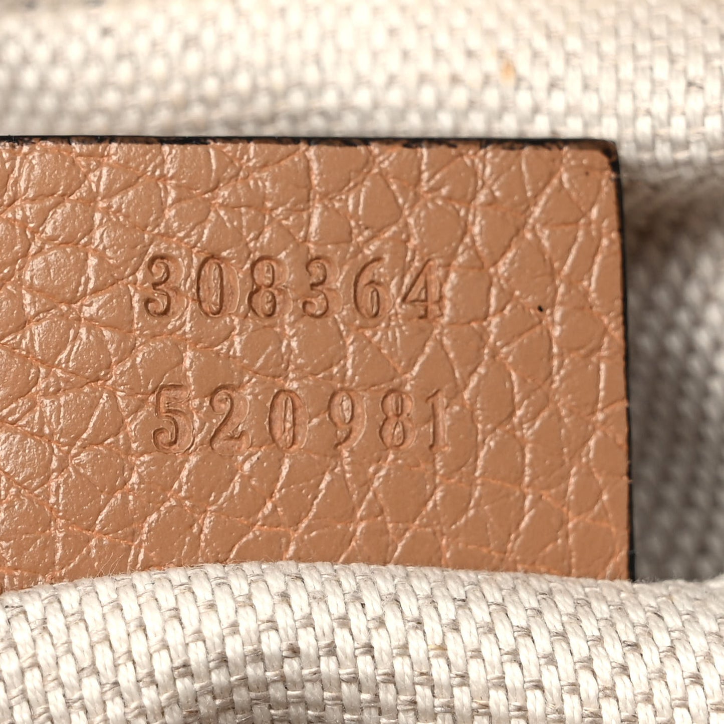 Pebbled Calfskin Small Soho Disco Bag Camelia