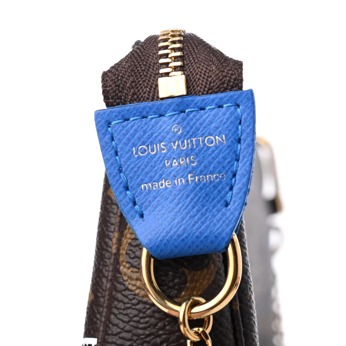 Monogram 2019 Christmas Animation Mini Venice Pochette Accessories Blue