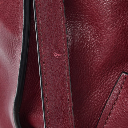 Prada Glace Calfskin Twin Pocket Tote Fuxia 13 of 22