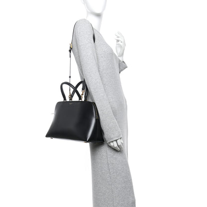 Saint Laurent Calfskin Sac De Jour Duffle Top Handle Black 3 of 17