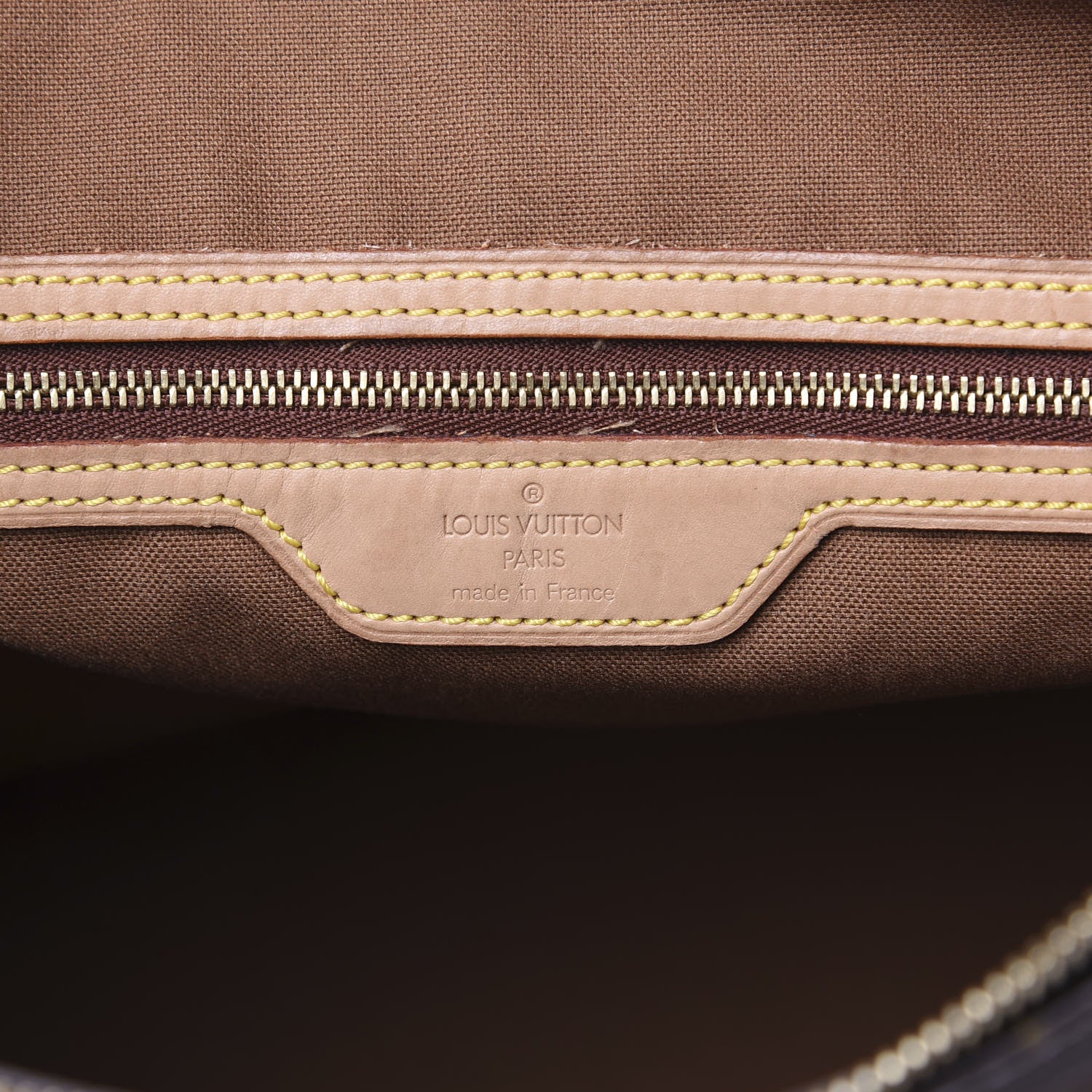 Louis Vuitton Monogram Cabas Mezzo 5 of 9