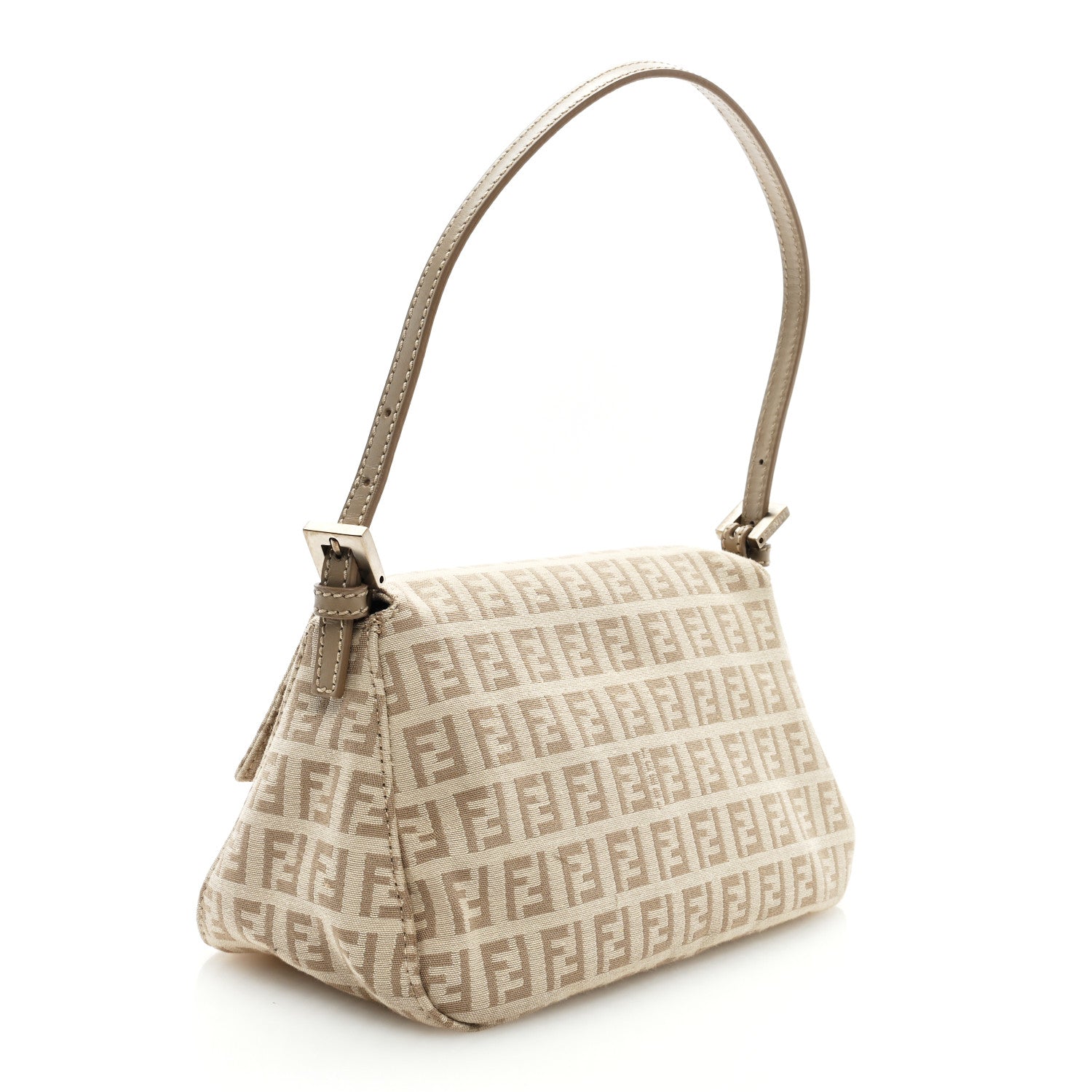 Fendi Zucchino Cuoio Mini Mama Baguette Beige Tortora Pietra 2 of 8