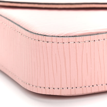 Louis Vuitton Epi Pochette Felicie Rose Ballerine 9 of 12