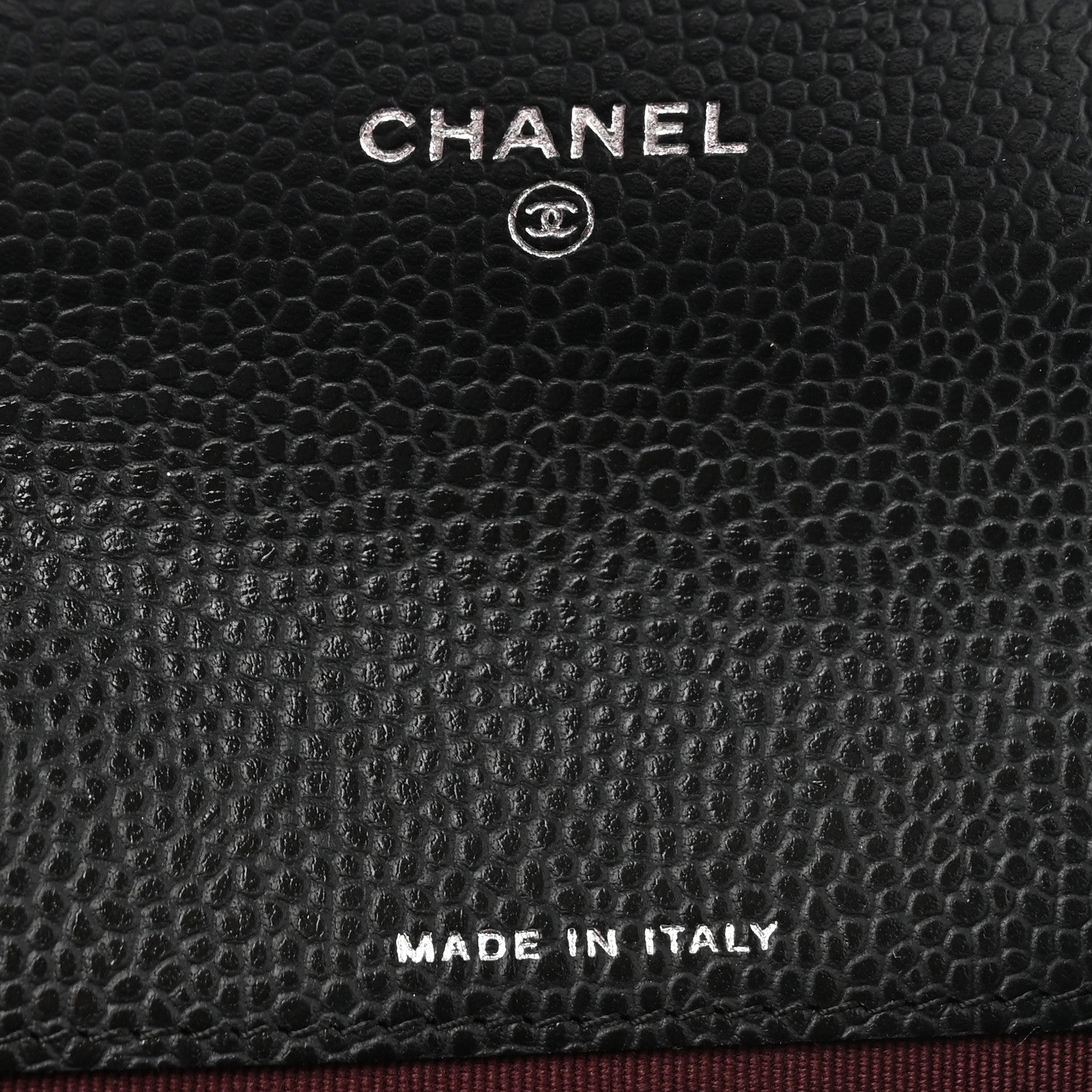 Chanel Caviar Quilted Flap Card Holder Wallet Black 6 of 8