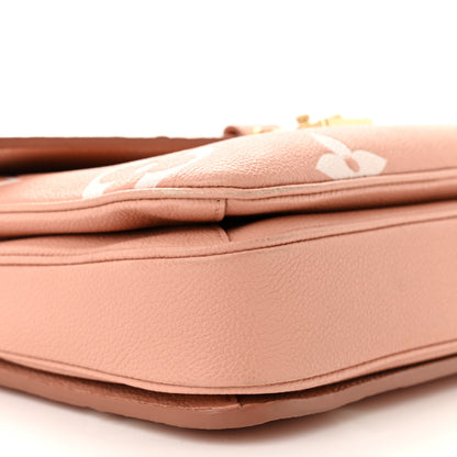Louis Vuitton Empreinte Monogram Giant Pochette Metis Rose Trianon Cream 8 of 11