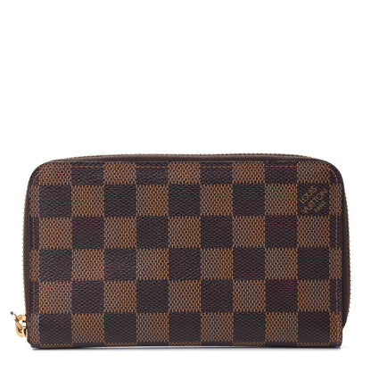Louis Vuitton Damier Ebene Zippy Compact Wallet 1 of 10