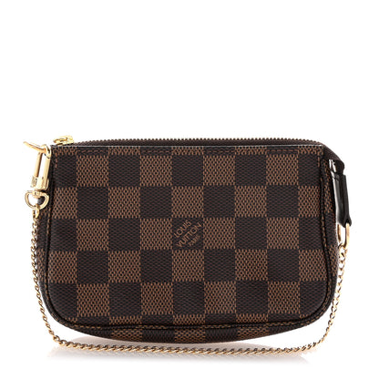 Louis Vuitton Damier Ebene Mini Pochette Accessories 1 of 6