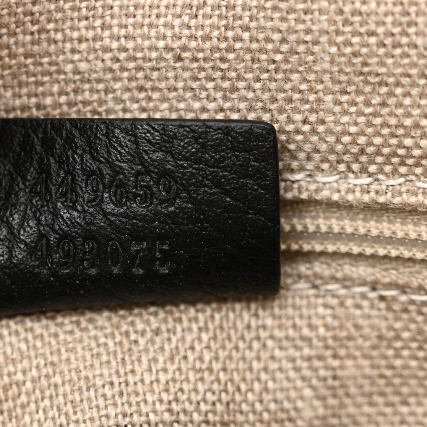 Dollar Calfskin GG Charm Satchel Black