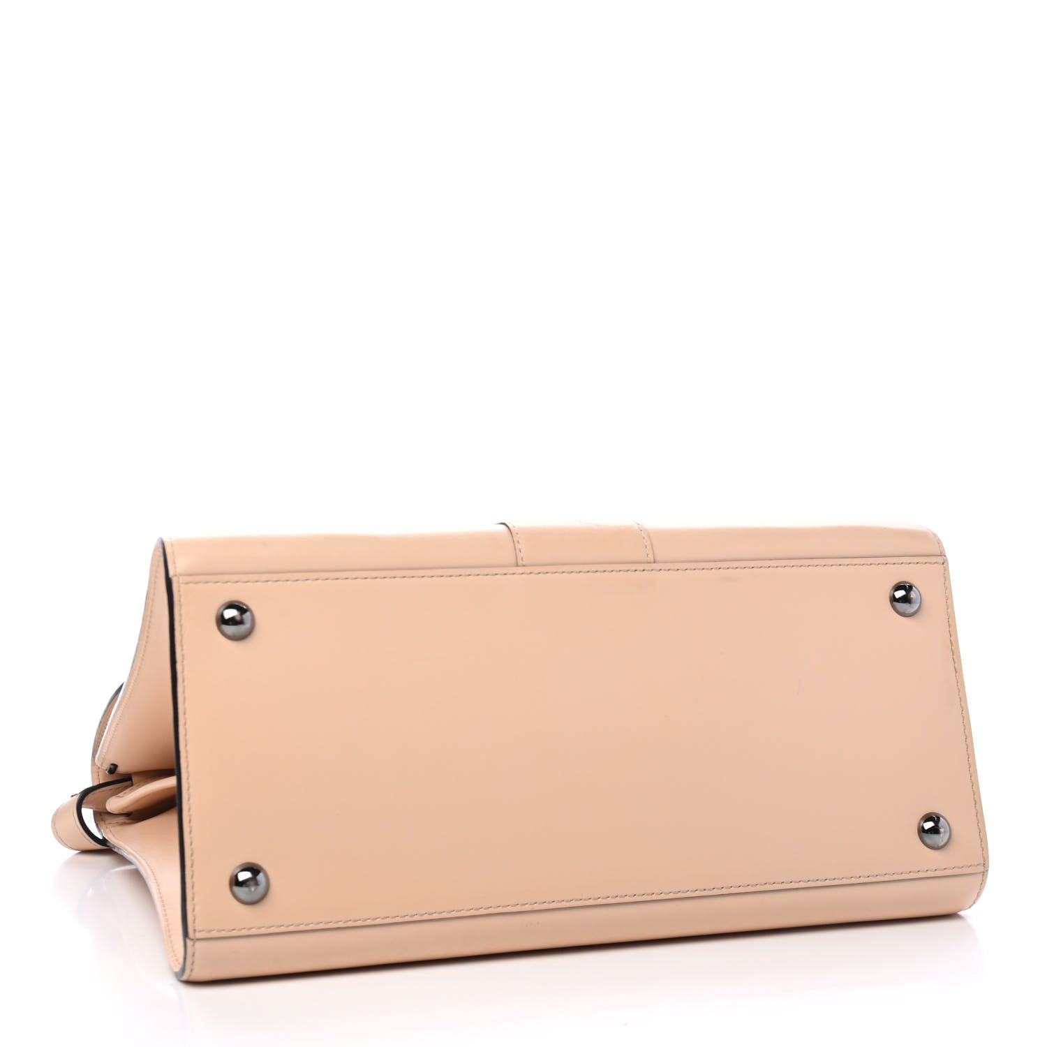 Delvaux Calfskin MM Brillant Satchel Nude 4 of 5