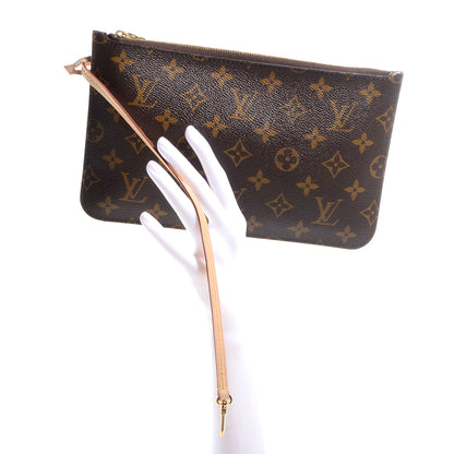 Louis Vuitton Monogram Neverfull MM GM Pochette 2 of 7
