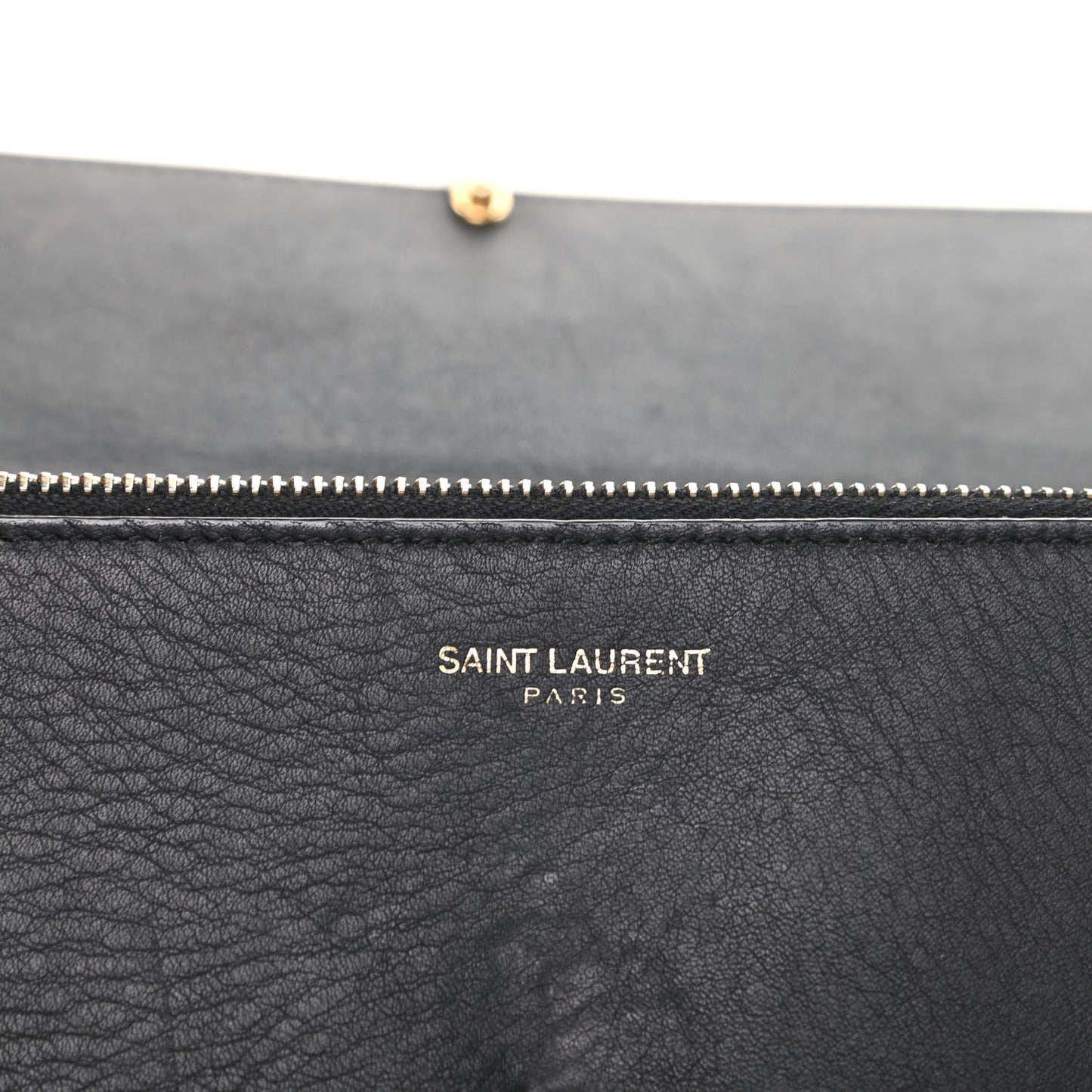 Calfskin Classic Y Ligne Wallet Black