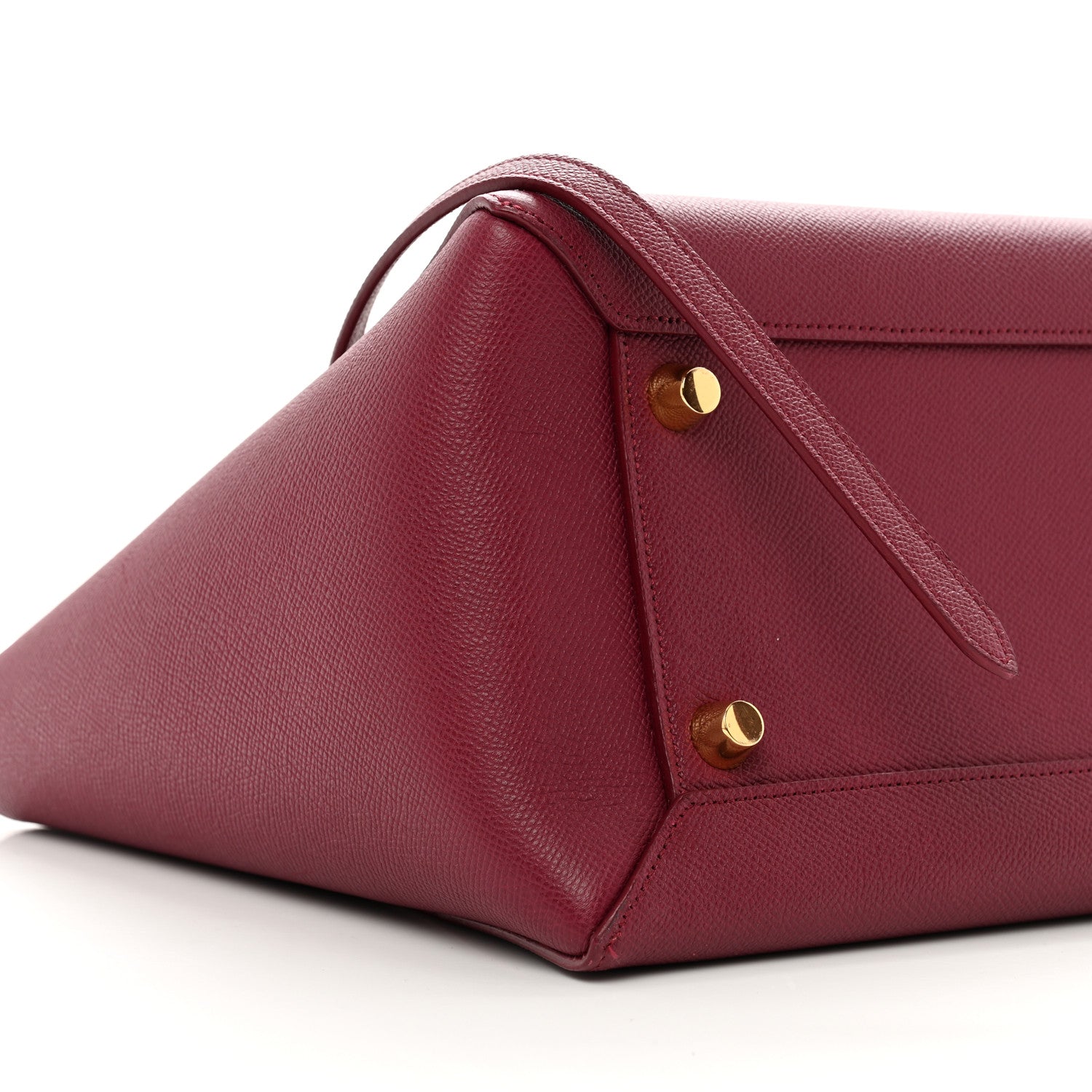 Celine Grained Calfskin Mini Belt Bag Plum 8 of 11