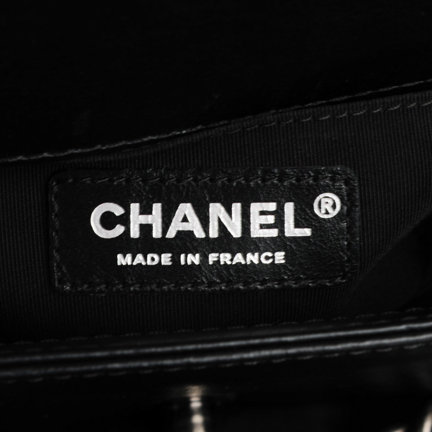 Chanel Goatskin Quilted Small Boy Handle Flap Black 6 of 8